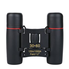 30x60 Zoom Mini Outdoor Binoculars Folding Telescopes 126/1000m Focusing Vision Hunting Telescope - Black - China