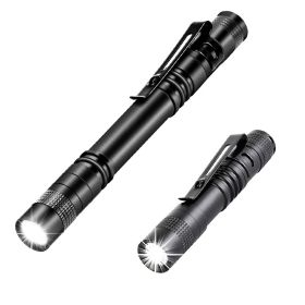 Mini Portable LED Flashlight Pocket Ultra Bright High Lumens Handheld Pen Light linterna led Torch for Camping Outdoor Emergency - Big