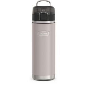 Thermos ICON Series Stainless Steel Vacuum Insulated Water Bottle w/ Spout, Sandstone, 24oz - Thermos