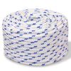 Marine Rope Polypropylene 0.31" 3937" White - White