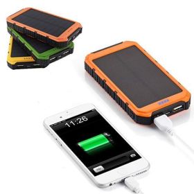 Roaming Solar Power Bank Phone or Tablet Charger - Yellow