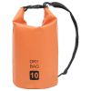 Dry Bag Orange 2.6 gal PVC - Orange