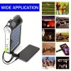 1pc Portable 6V Rechargeable Solar Panel Power Storage Generator System USB Charger With Lamp Lighting Home Solar Energy System Kit, 8*5.9in - Size 1