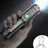 LED Flashlight Adjustable Focus Adjustable Brightness Flash Light; Suitable For Outdoor; Emergency; Tactical And Camping Flashlight - 1pc