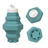 Silicone Folding Cup Foldable Collapsible Telescopic Water Bottle Outdoor Travel Children Cups Teacups Ware Jug Drink Water Copa - 401-500ml - Blue