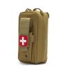 Tactical Medical EDC Pouch EMT Emergency Bandage Tourniquet Scissors IFAK Pouch First Aid Kit Survival Bag Military Pack - Camouflage