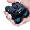 1pc HD Binoculars; Outdoor Pocket Mini Folding Telescope For Hunting Sports Outdoor Camping Travel; Super Foot Bowl Spectators Goods - 3.54*2.36*1.57