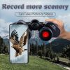 80x80 High Definition Binoculars Telescope For Hunting Bird Watching Traveling; Super Foot Bowl Spectators Goods - 80x80 Binoculars + Universal Mobile