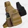 Tactical Shoulder Bag; Molle Hiking Backpack For Hunting Camping Fishing; Trekker Bag - CP