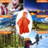 Outdoor first aid raincoat survival emergency camping supplies wilderness loss of temperature insulation and warmth equipment survival blanket - 09dh7