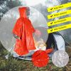 Outdoor first aid raincoat survival emergency camping supplies wilderness loss of temperature insulation and warmth equipment survival blanket - 09dh7