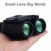 1pc HD Binoculars; Outdoor Pocket Mini Folding Telescope For Hunting Sports Outdoor Camping Travel; Super Foot Bowl Spectators Goods - 3.54*2.36*1.57