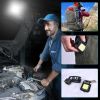 Cob Keychain Work Light 800 Lumens Rechargeable Waterproof Portable Led Small Flashlights 4 Modes (2 Pack) - VVU-4942