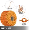 Dacron Rope Emergency Rappelling Double Braid Polyester Rope - 7/16 inch - 150 Ft