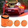 3/6/8 PACK Auto Emergency Lights Car Warning Light LED Flare Roadside Safety Puck With Magnet Hook; Include Work Flashlight With 3 Screwdrivers - 3PAC