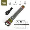 Swiss Tech Erleuchten 3000 Lumen LED Flashlight, IP67 Waterproof, Drop Resistant, Rechargeable Flashlight with Emergency Power Bank - Swiss Tech